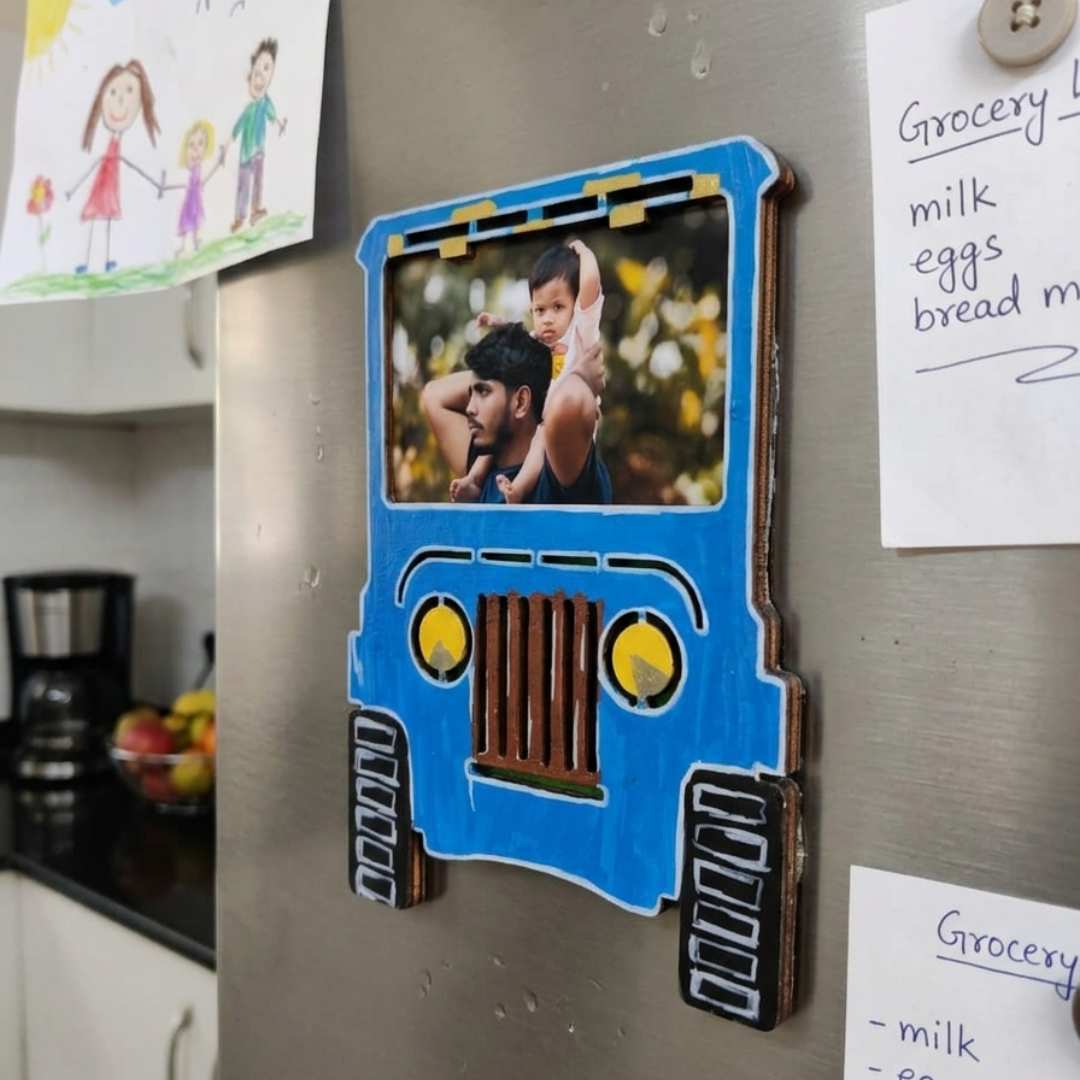 Personalized Father’s Day Photo Fridge Magnet